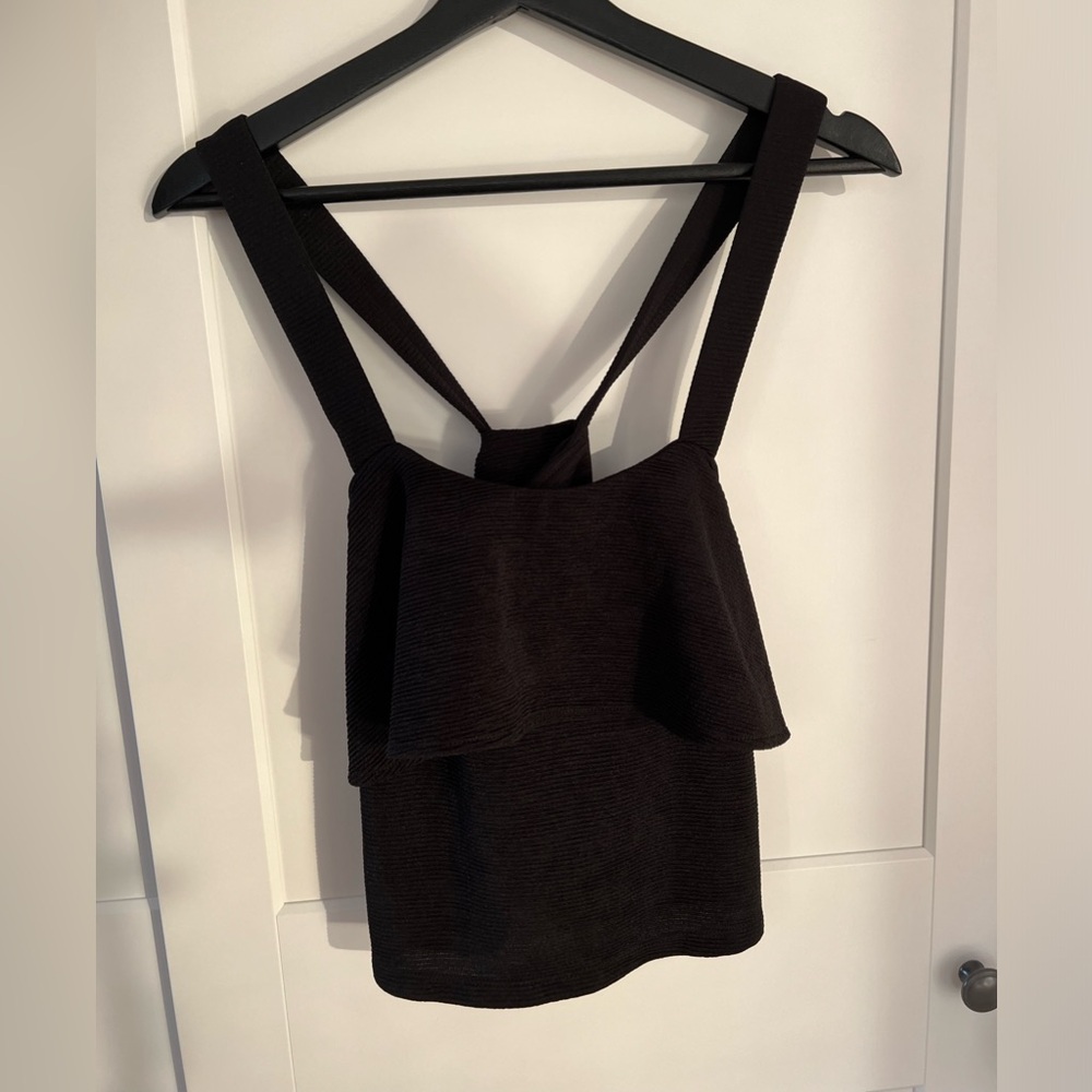 Madewell Ruffle Tank Top - Picture 3 of 4